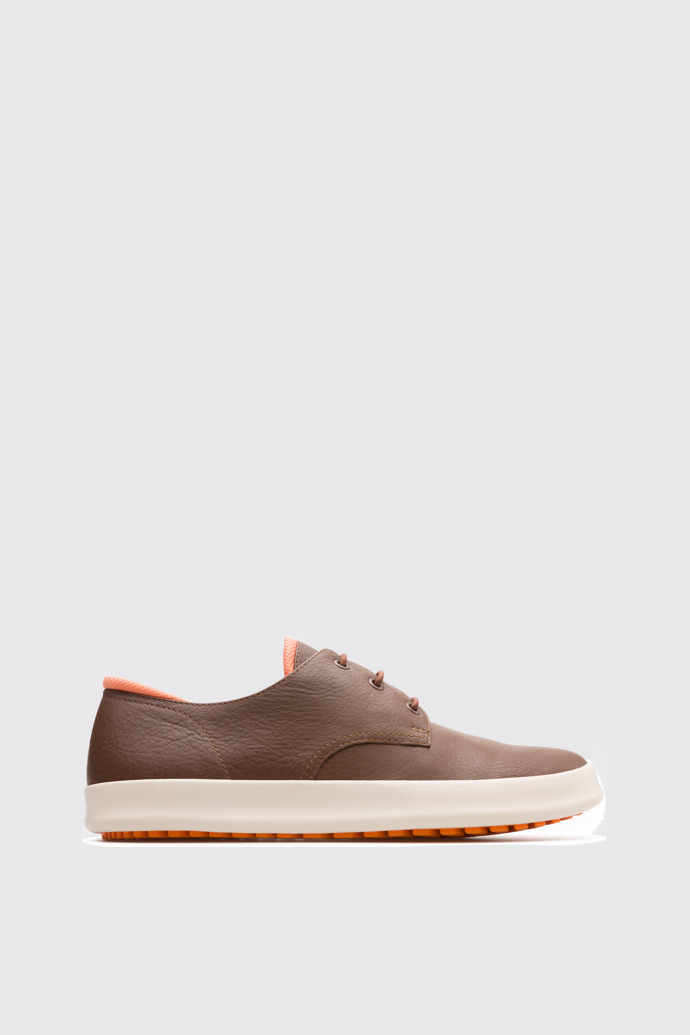 Side view of Chasis Brown Casual Shoes for Men