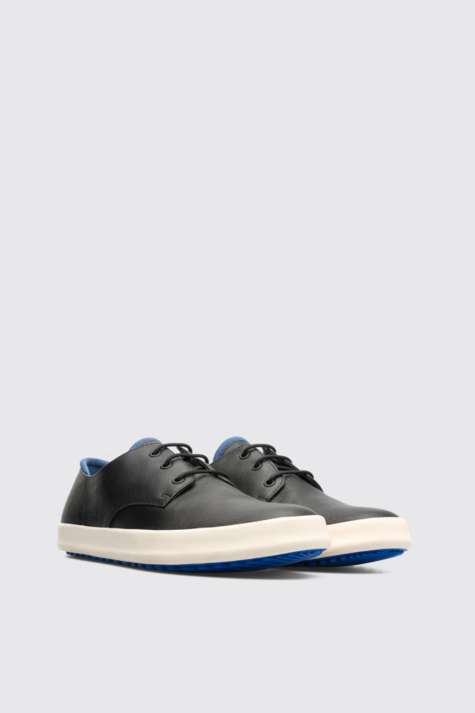 Front view of Chasis Black Casual Shoes for Men