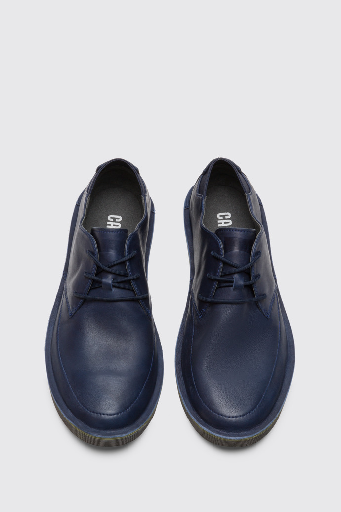 Overhead view of Morrys Blue Casual Shoes for Men