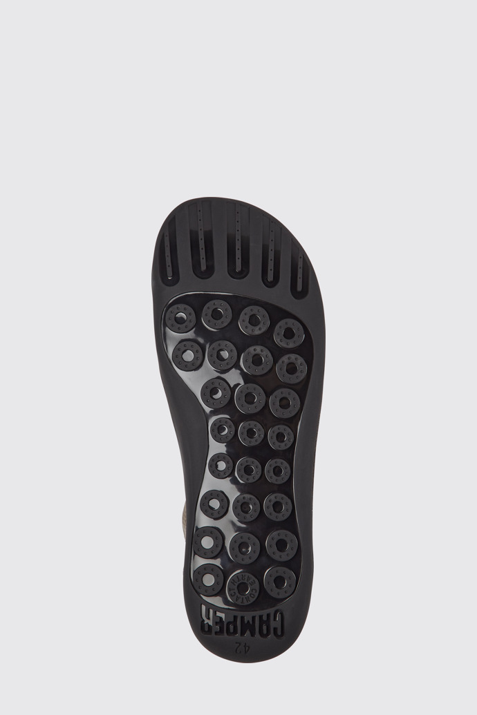 The sole of Peu Brown leather shoes for men