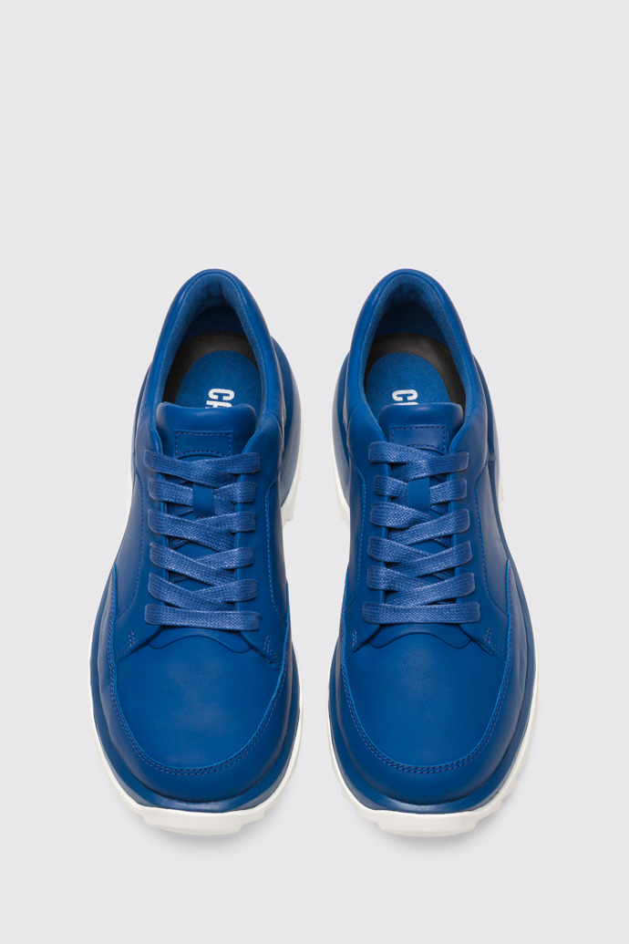 Overhead view of Helix Blue Sneakers for Men