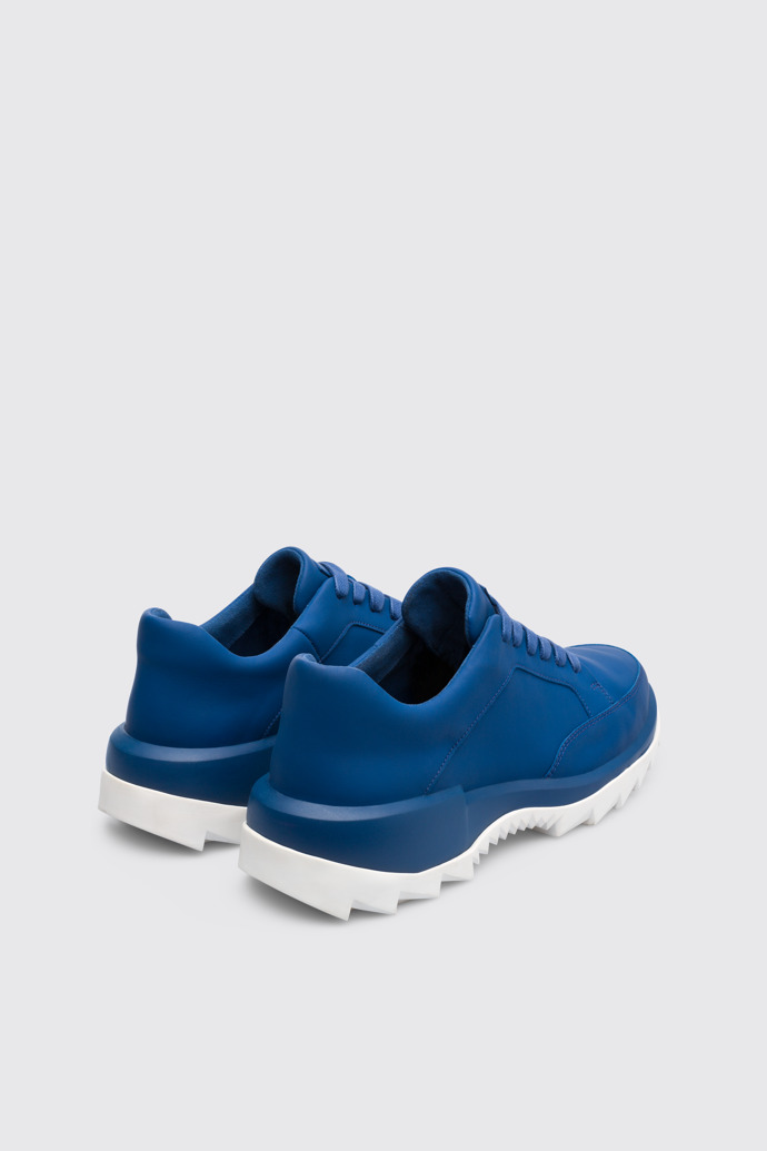 Back view of Helix Blue Sneakers for Men