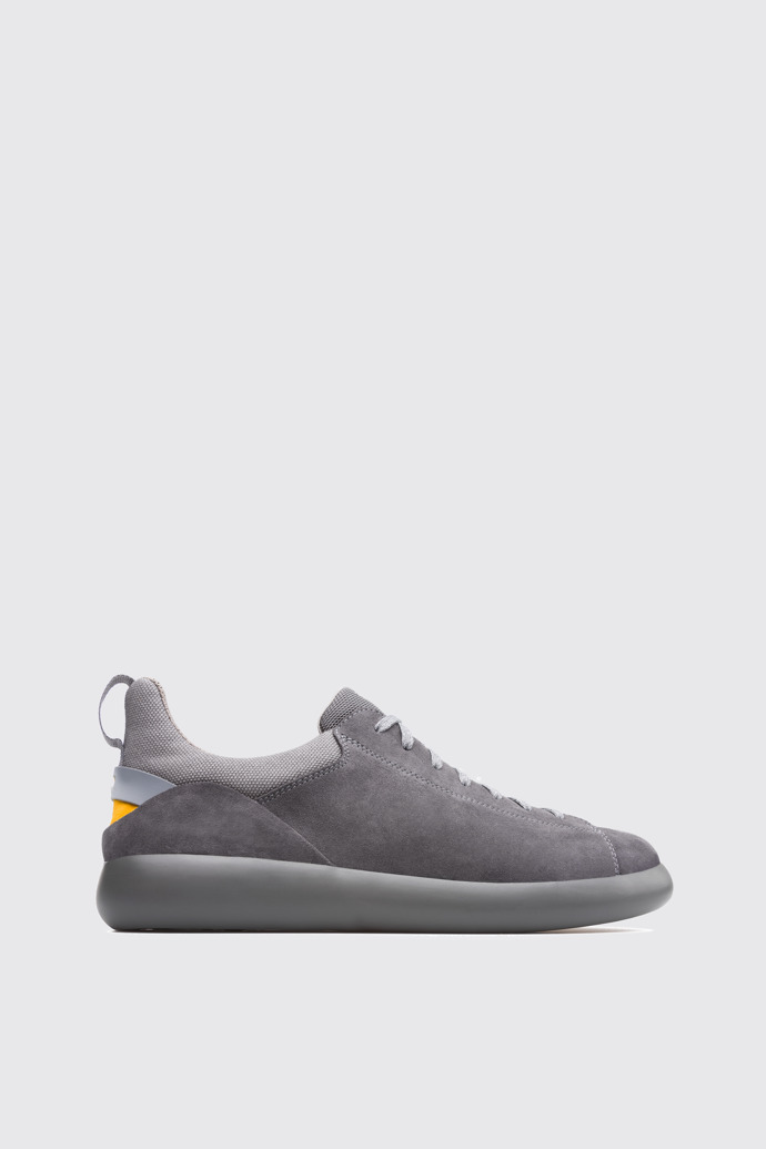 Side view of Capsule Grey Sneakers for Men