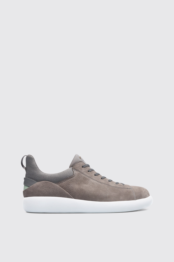 Side view of Capsule Grey Sneakers for Men