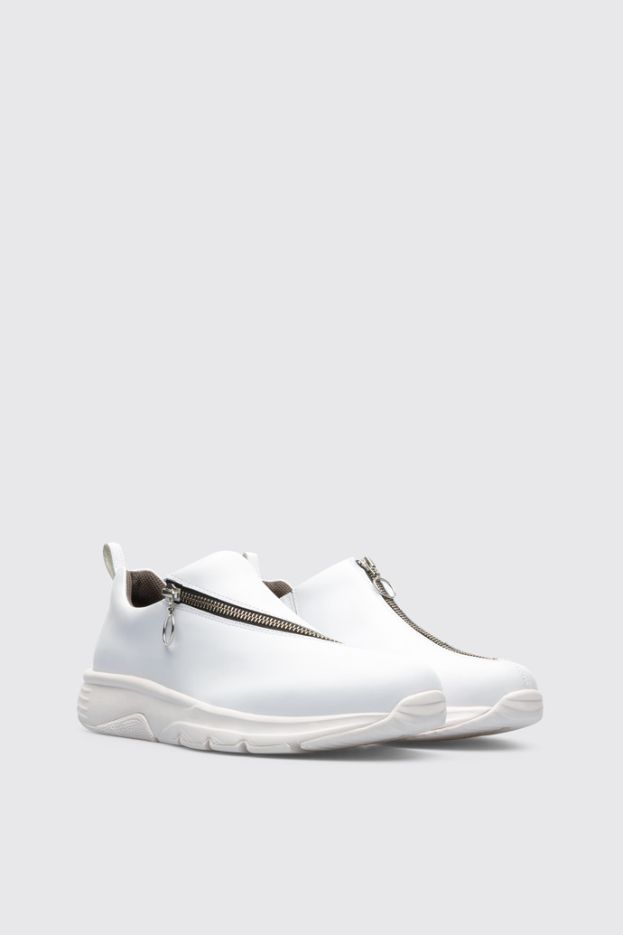 Front view of Twins White Sneakers for Men