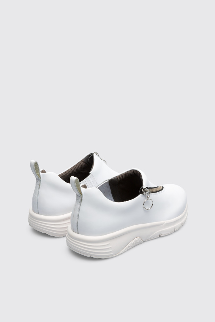 Back view of Twins White Sneakers for Men
