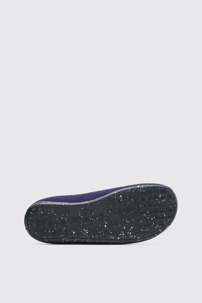 The sole of Wabi Blue Slippers for Men