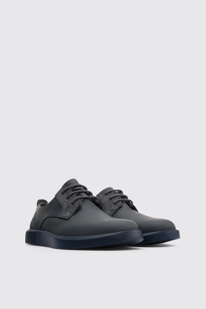 Front view of Bill Grey Formal Shoes for Men