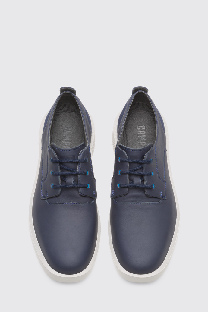 Overhead view of Bill Blue Formal Shoes for Men
