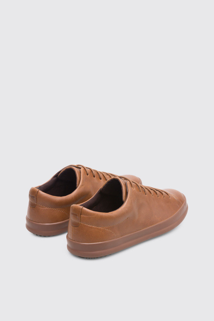 Back view of Chasis Brown Sneakers for Men