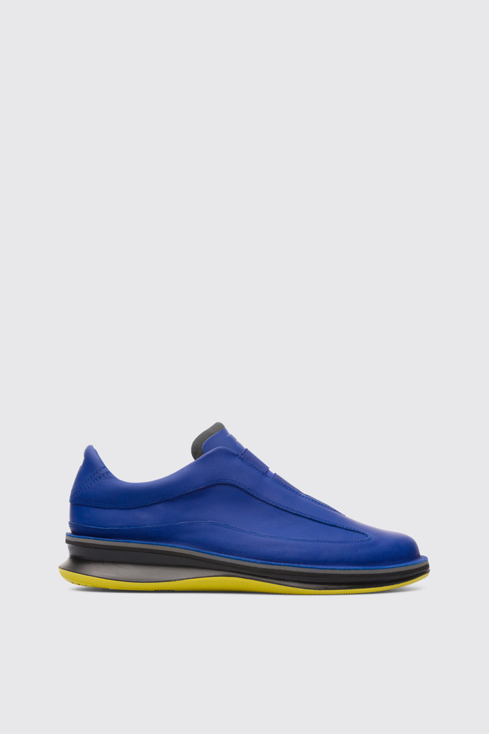 Side view of Rolling Blue Sneakers for Men