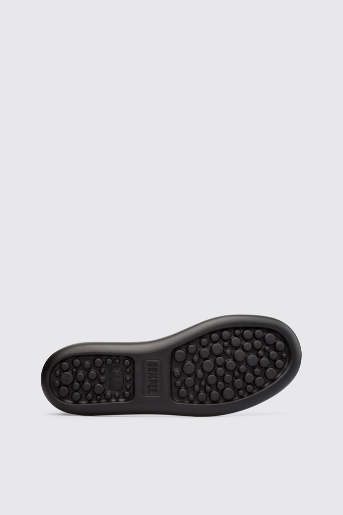 The sole of Capsule Black Casual Shoes for Men