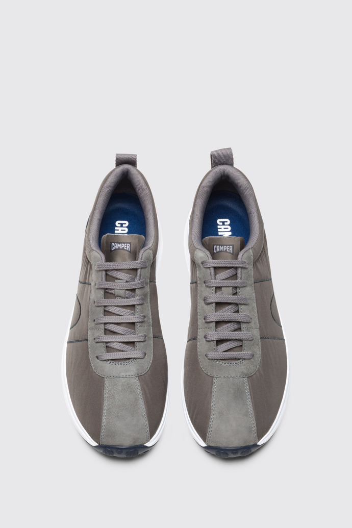Overhead view of Canica Grey Sneakers for Men