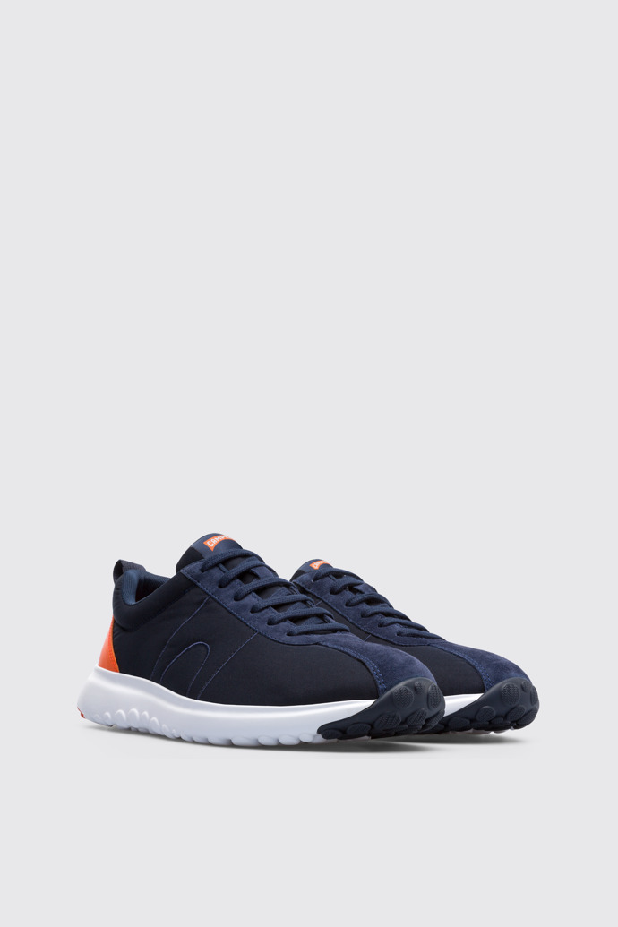 Image of Front view of Canica Blue Sneakers for Men