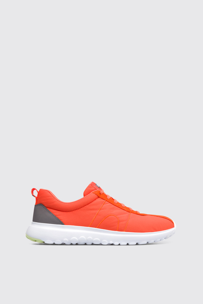 Side view of Canica Orange Sneakers for Men