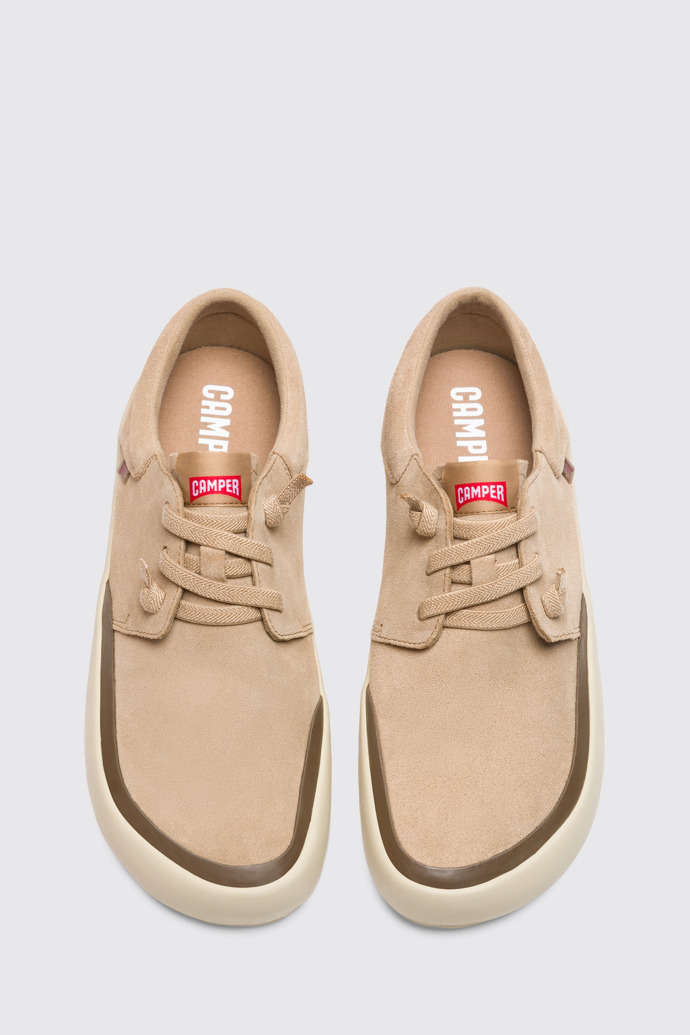 Overhead view of Peu Rambla Beige Casual Shoes for Men
