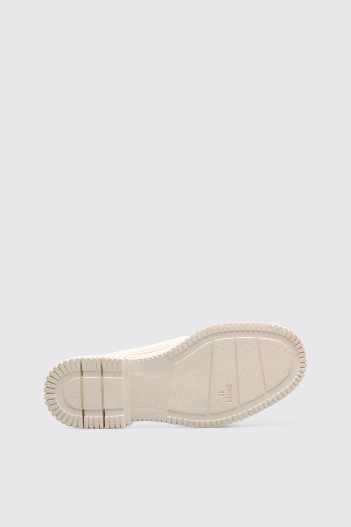The sole of Pix Beige Formal Shoes for Men