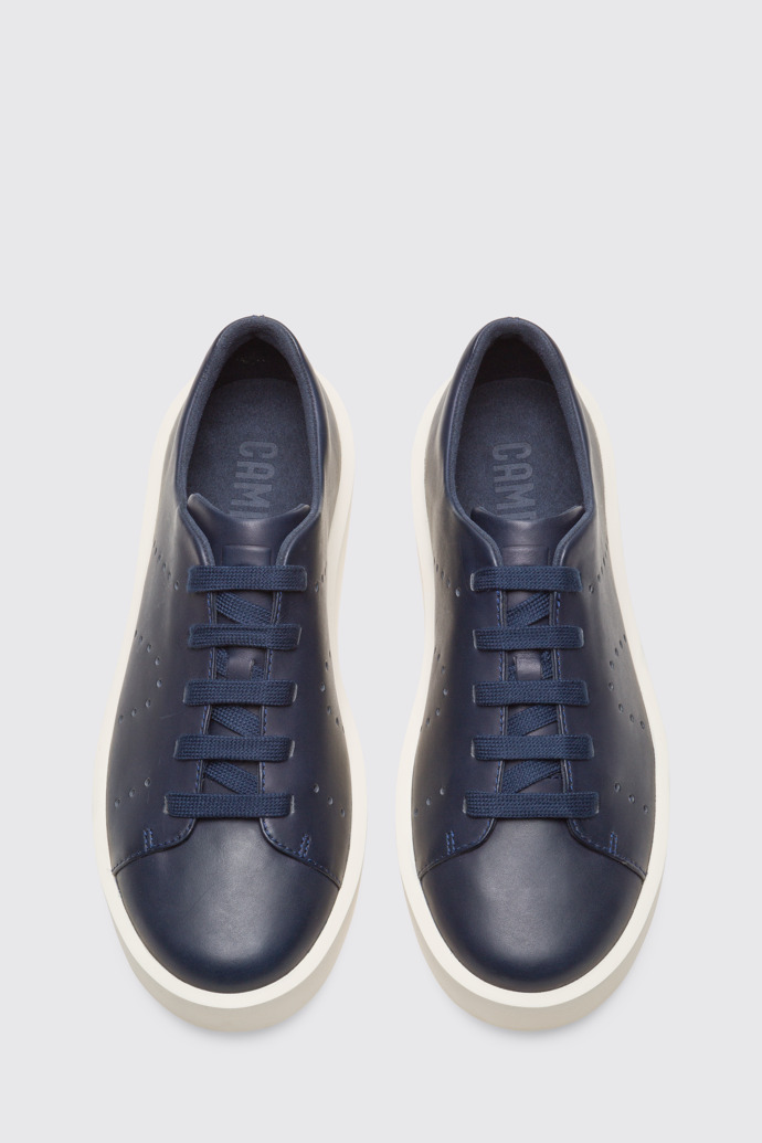 Overhead view of Courb Navy men’s sneaker