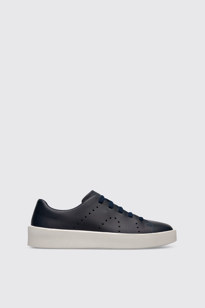 Side view of Courb Navy blue men’s sneaker