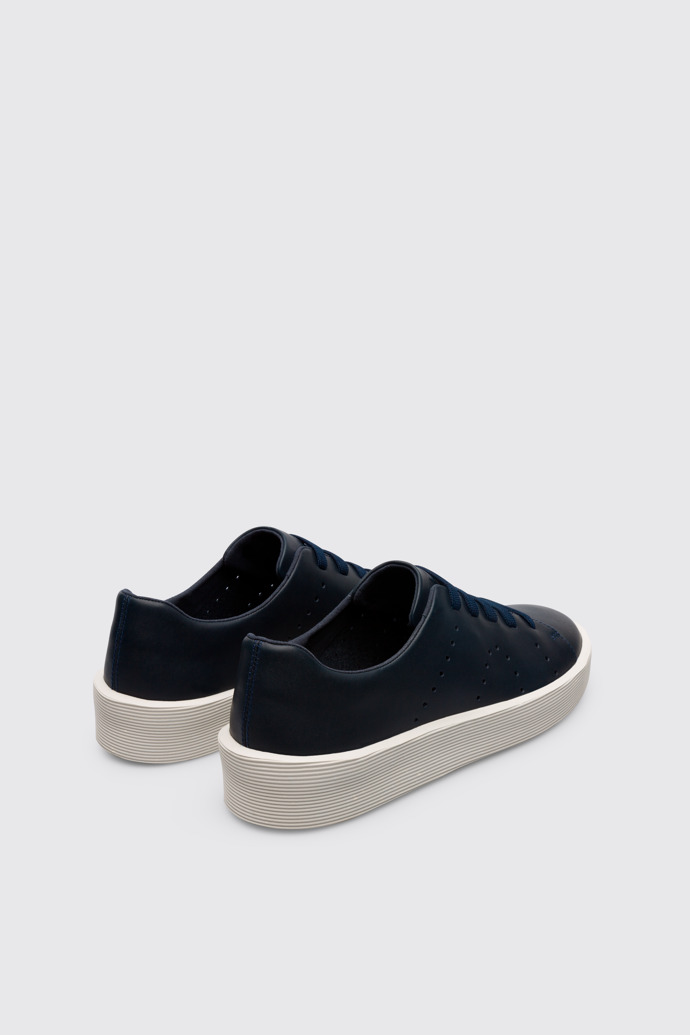Back view of Courb Navy blue men’s sneaker