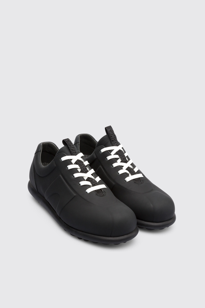 Front view of Pelotas Black Sneakers for Men