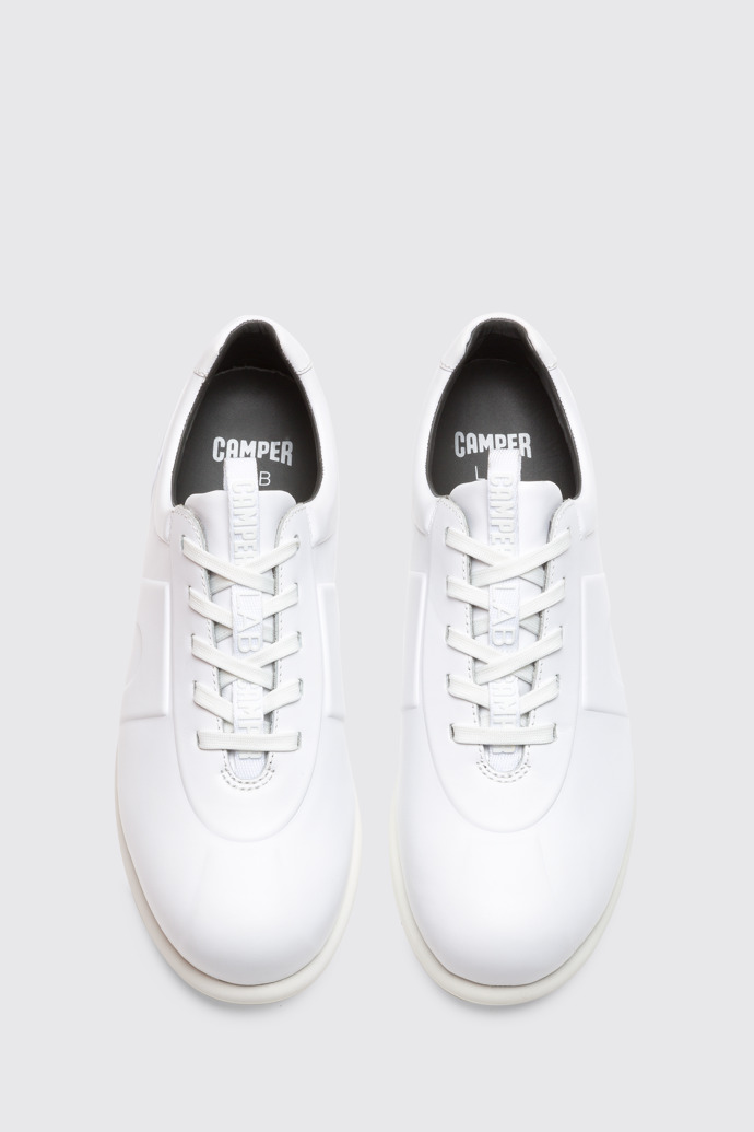 Overhead view of Pelotas White Sneakers for Men