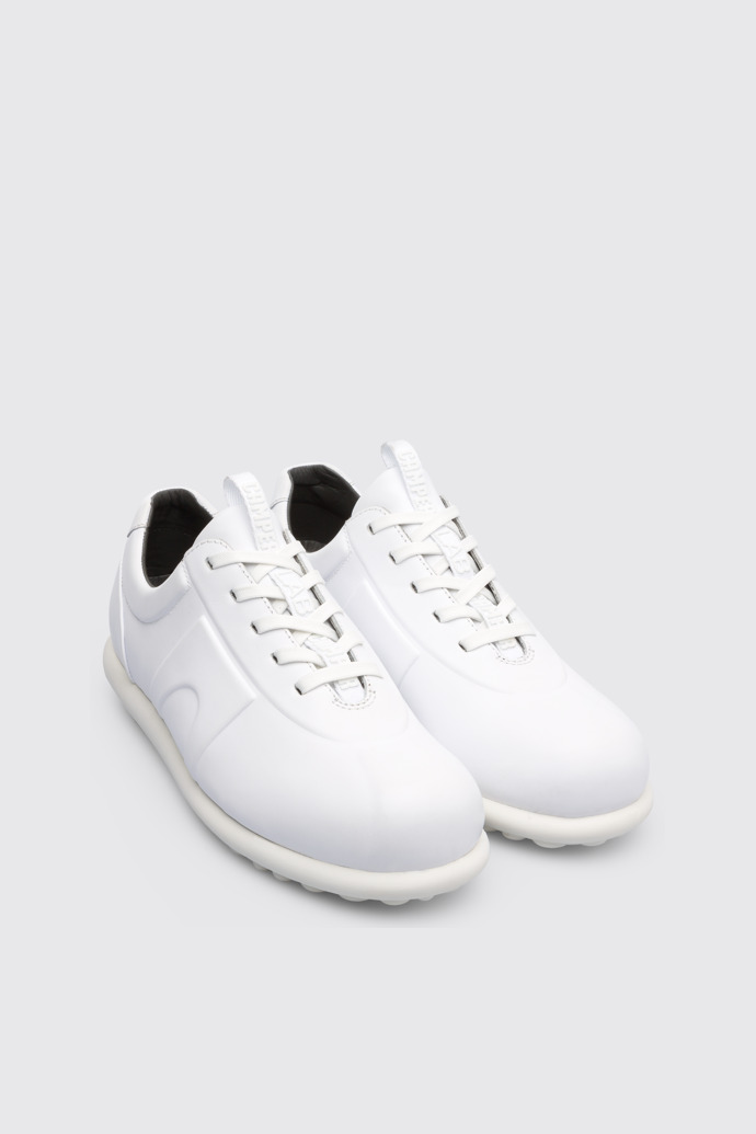 Front view of Pelotas White Sneakers for Men