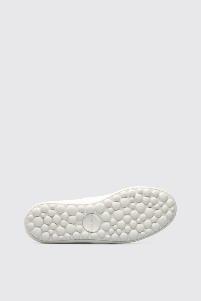 The sole of Pelotas White Sneakers for Men