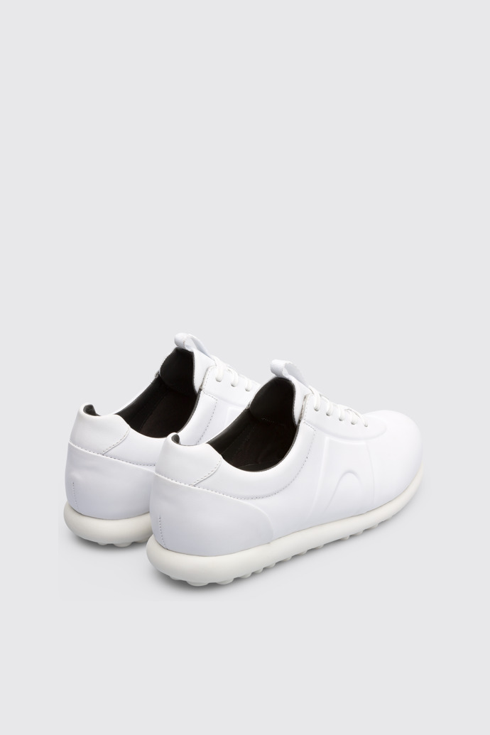 Back view of Pelotas White Sneakers for Men