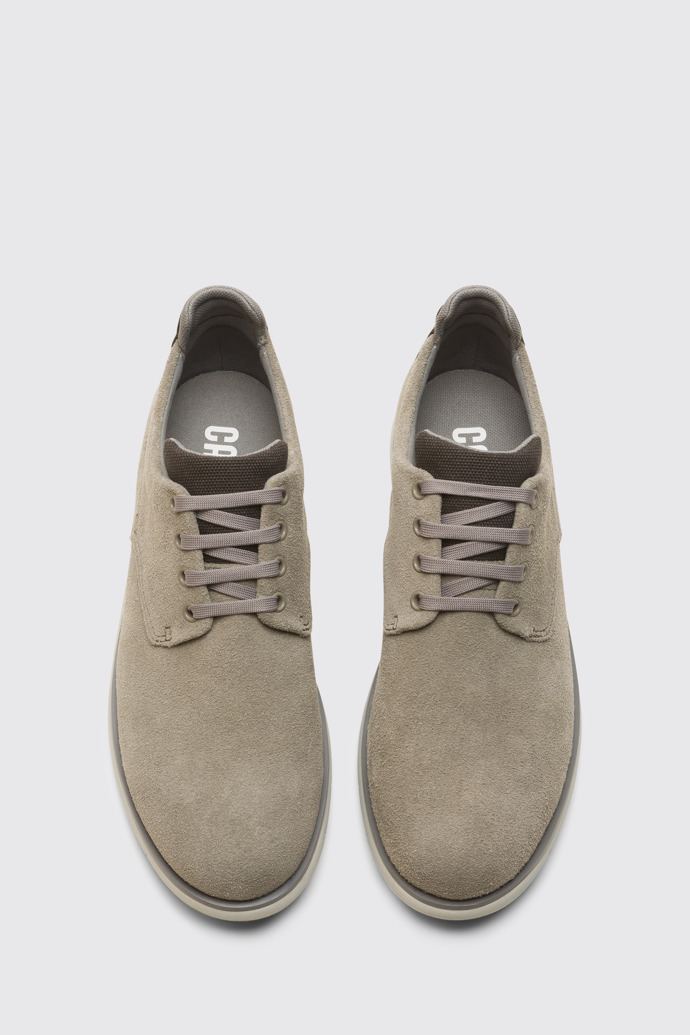 Overhead view of Smith Grey shoe for men