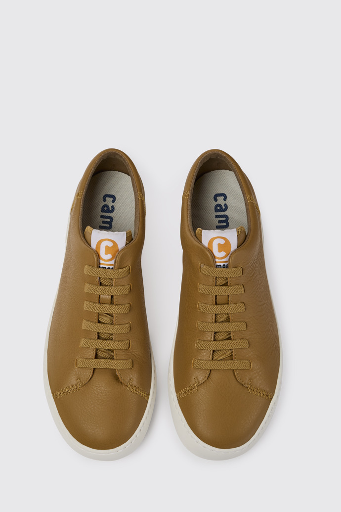 Peu Touring Brauner Ledersneaker für Herren