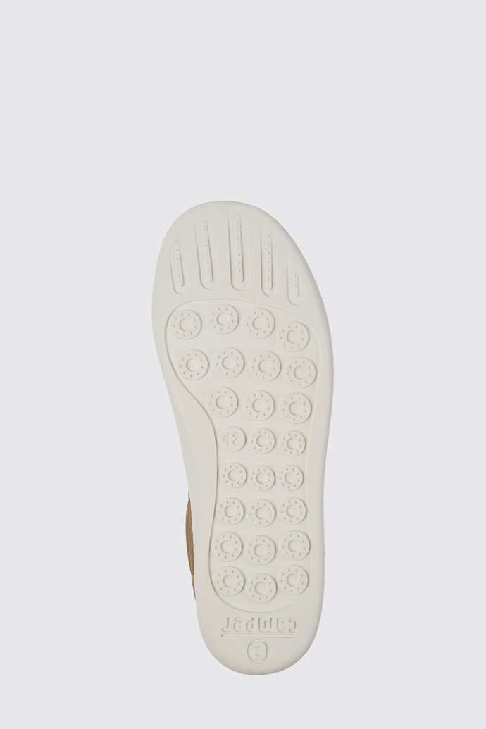 Peu Touring Brauner Ledersneaker für Herren