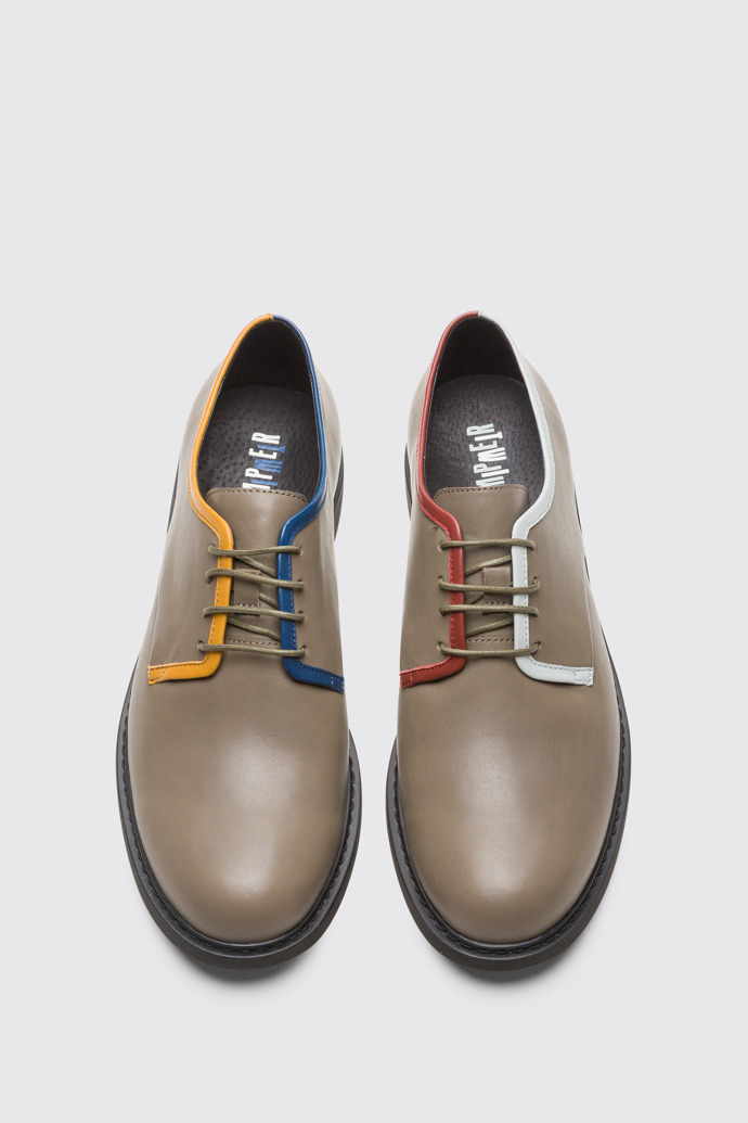Overhead view of Twins TWINS men's shoes with rounded shoe