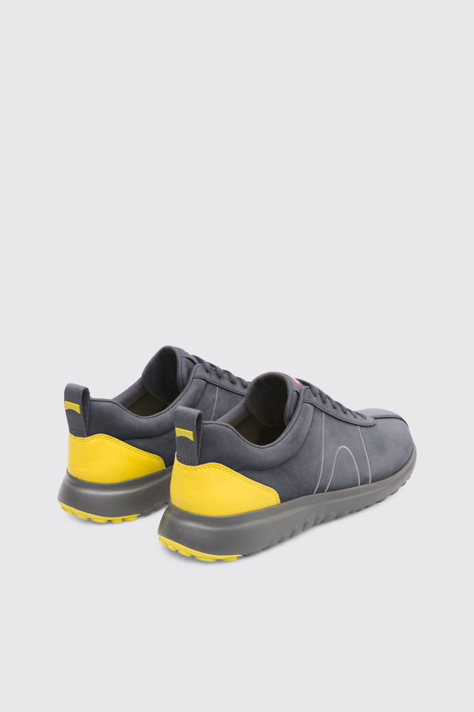 Back view of Canica Grey Sneakers for Men