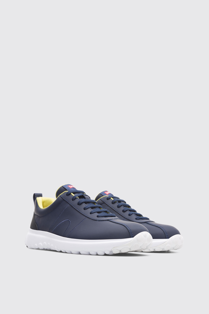 Front view of Canica Blue Sneakers for Men