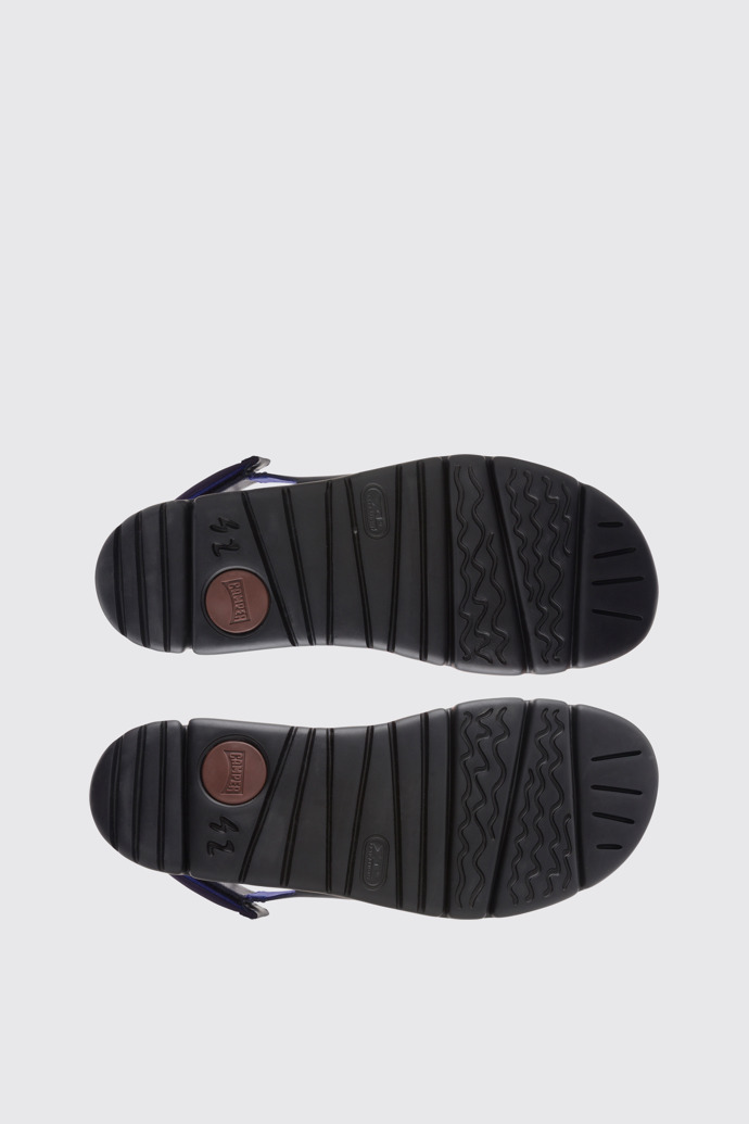 The sole of Twins Blue Sandals for Men