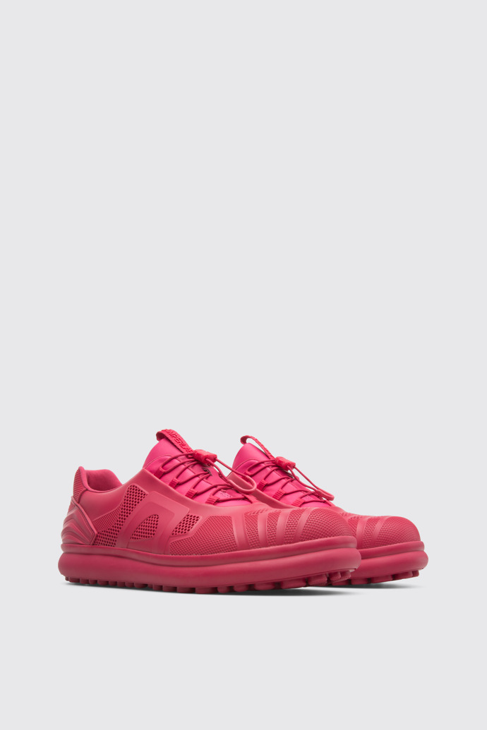 Front view of Pelotas Protect Pink Sneakers for Men