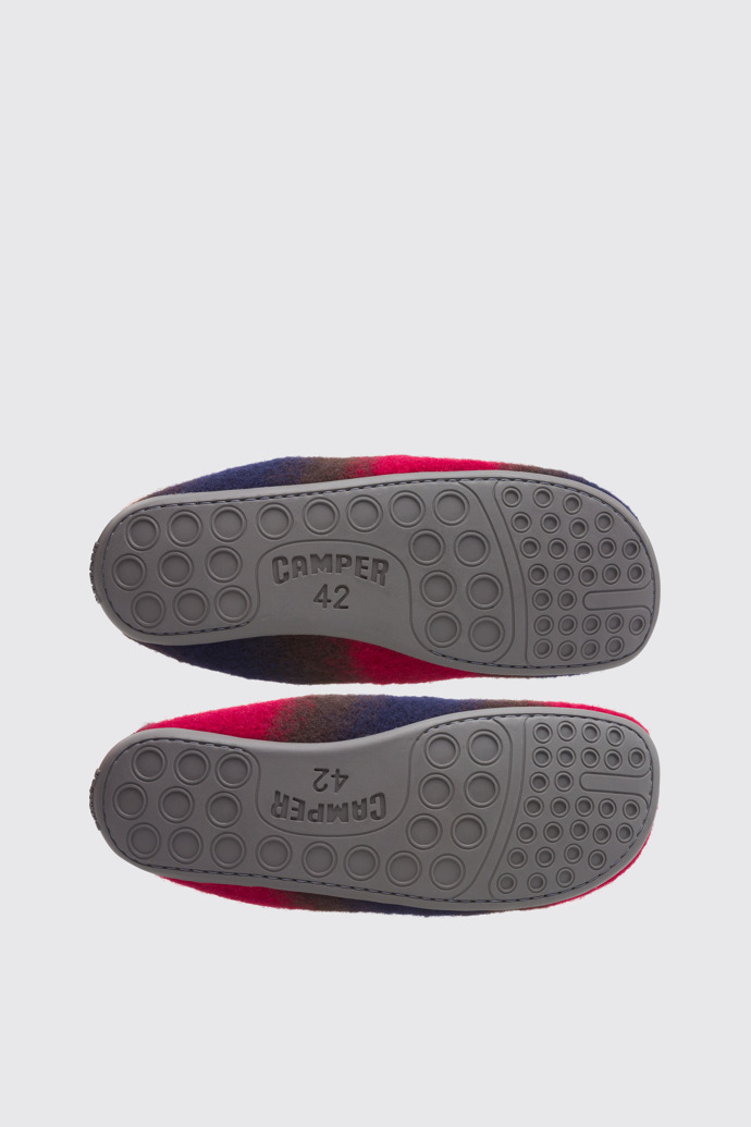 The sole of Twins Multicolor Slippers for Men