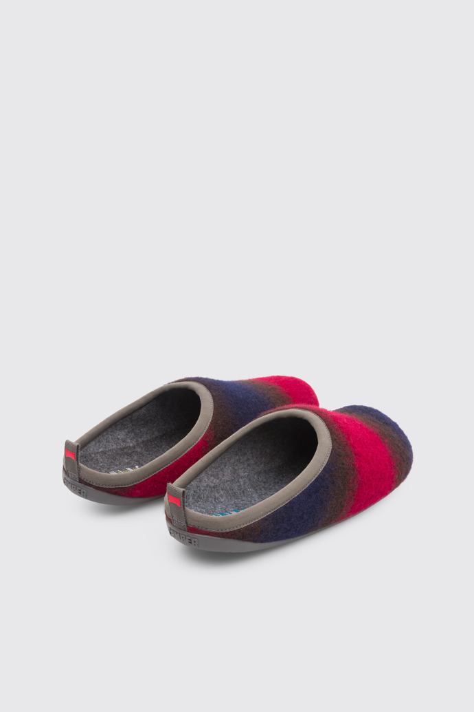 Back view of Twins Multicolor Slippers for Men