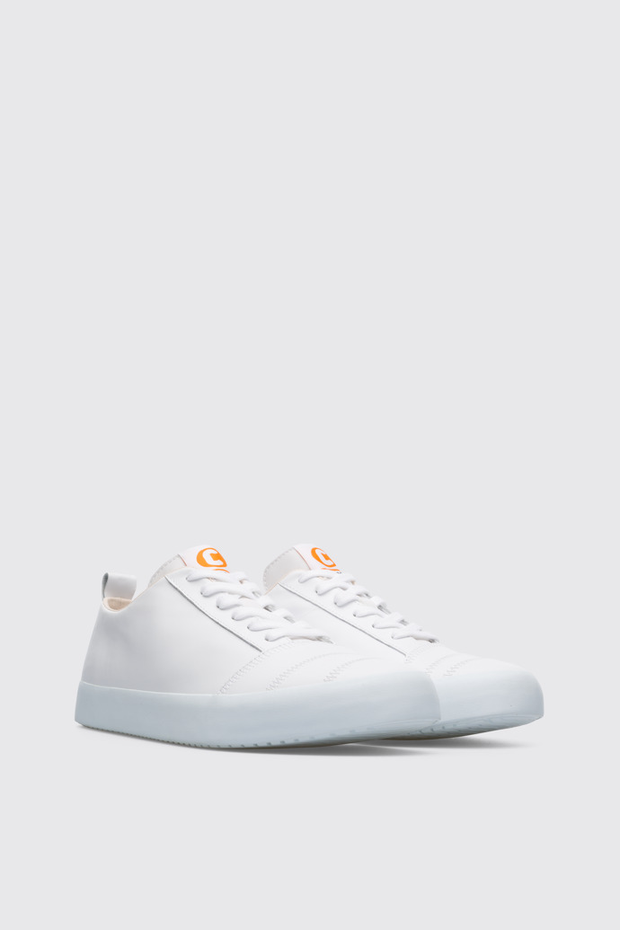 Front view of Imar Men’s white sneaker