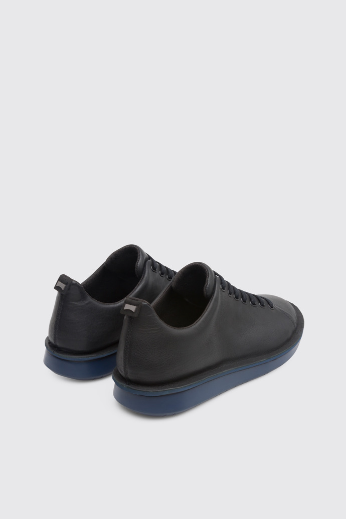 Back view of Formiga Black Casual Shoes for Men