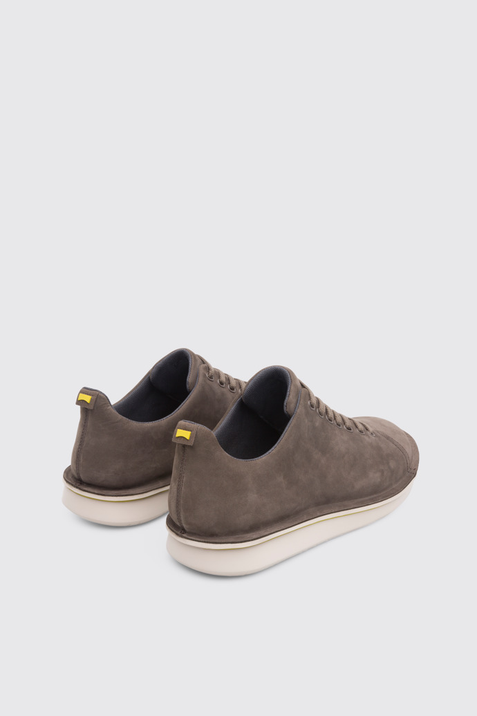 Back view of Formiga Brown Gray Casual Shoes for Men