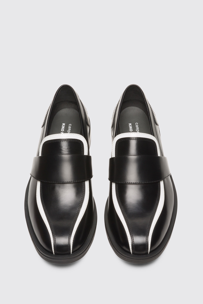 Overhead view of Kiko Kostadinov Black Formal Shoes for Men