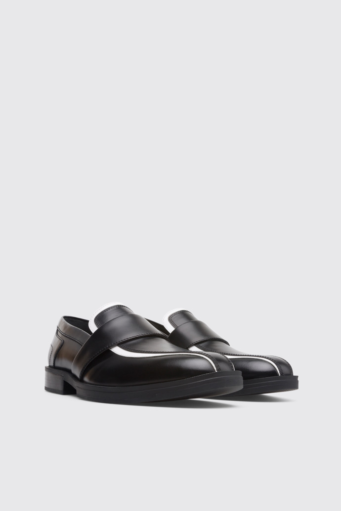 Front view of Kiko Kostadinov Black Formal Shoes for Men