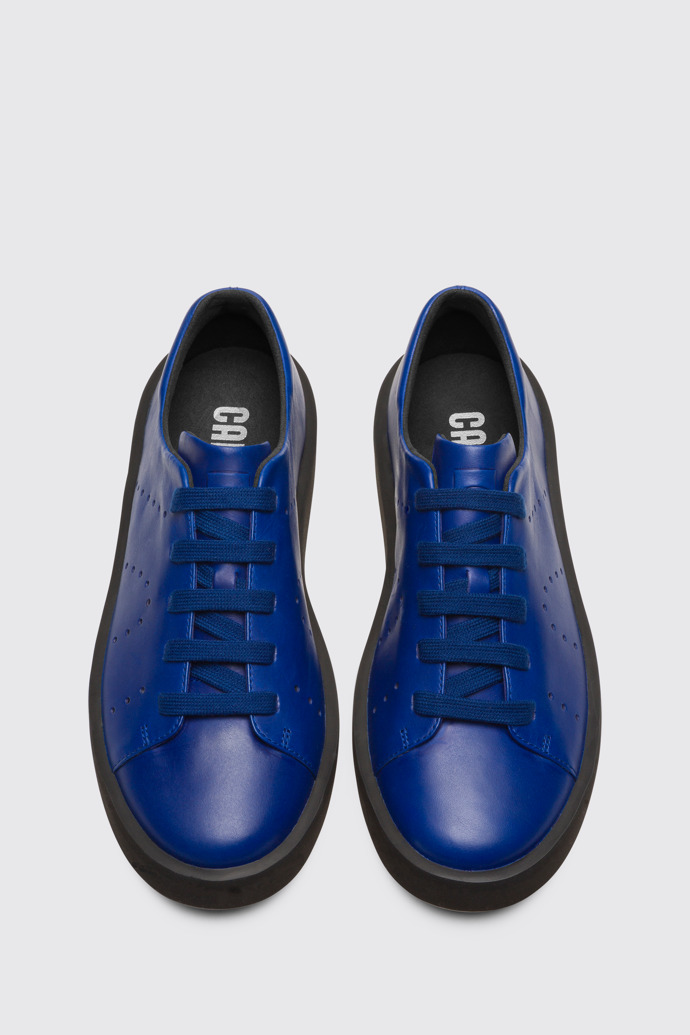 Overhead view of Courb Blue Sneakers for Men