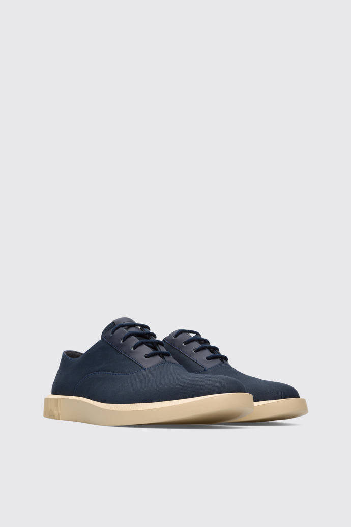 Front view of Bill Navy Oxford for men