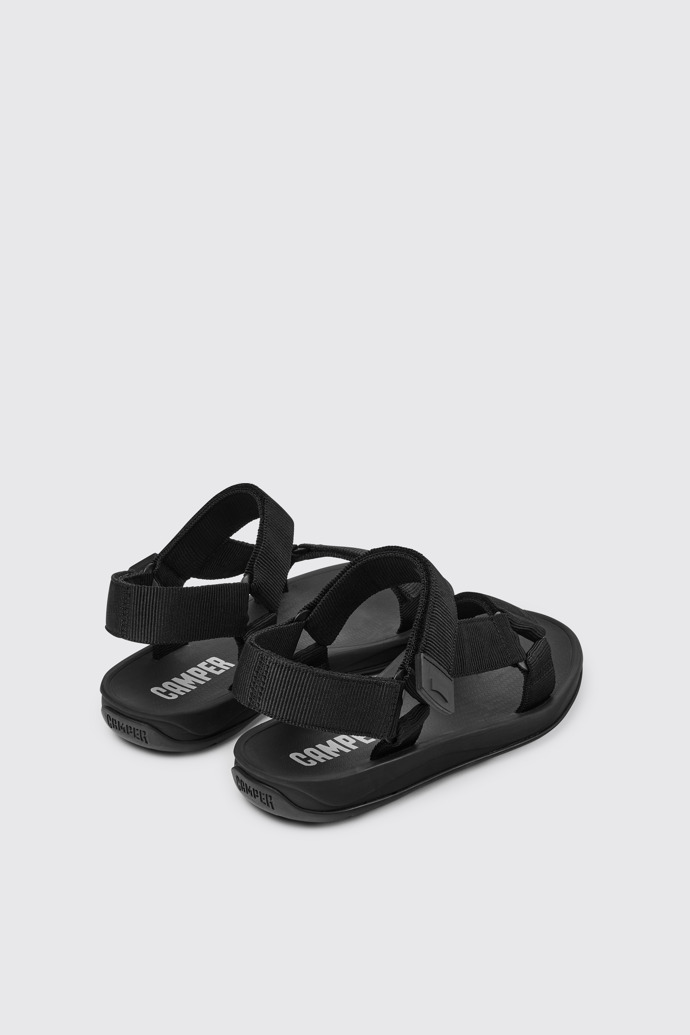 Back view of Match Men’s black sandal