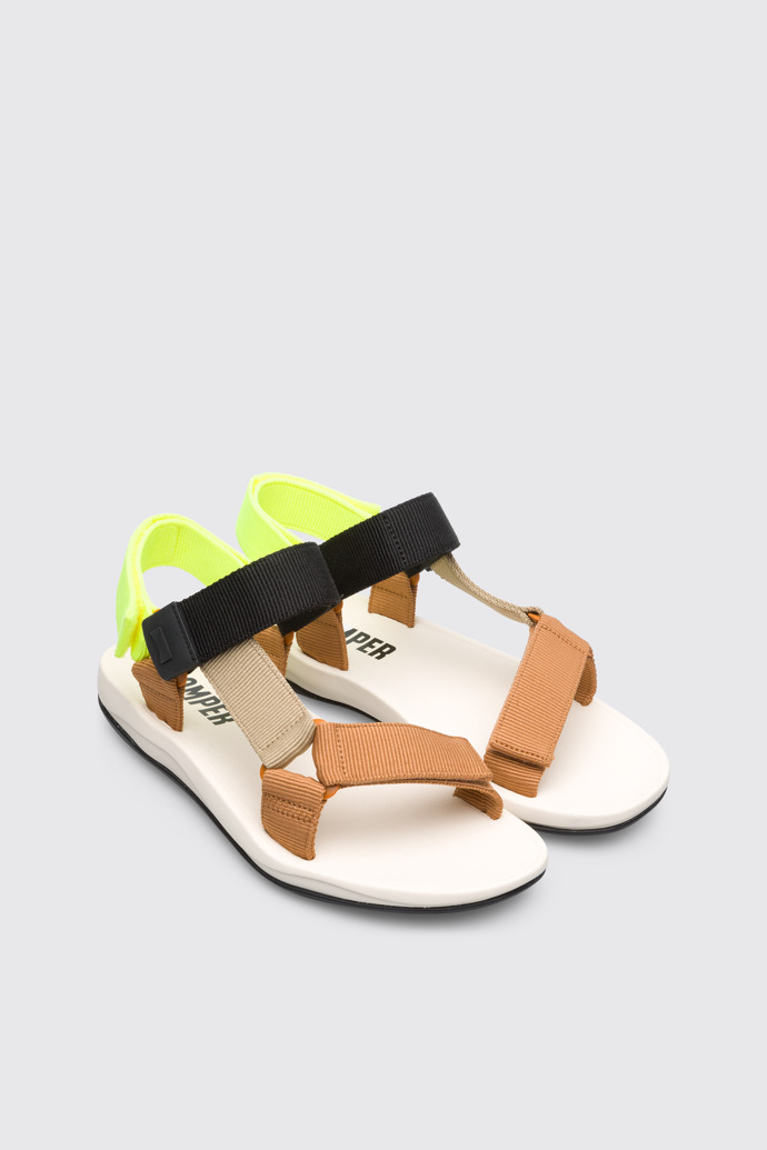 Front view of Match Men’s multi-colored sandal