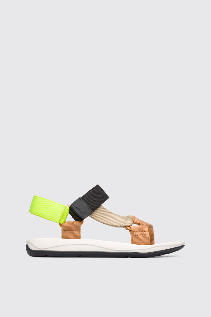 Side view of Match Men’s multi-colored sandal