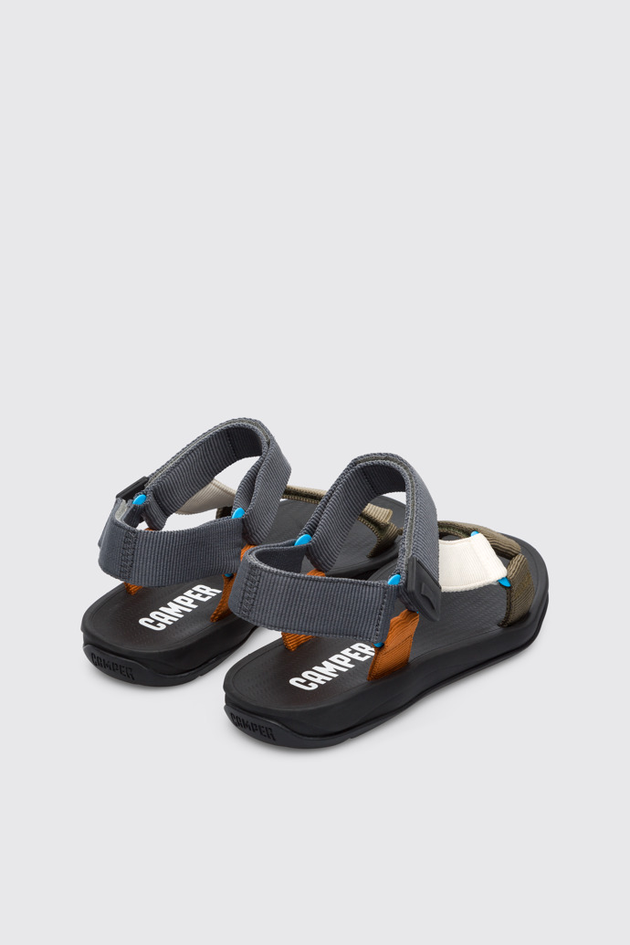 Back view of Match Men’s multi-colored sandal